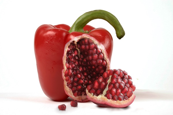 Hình ảnh hoa quả, trái cây troll Photoshop thay ruột
